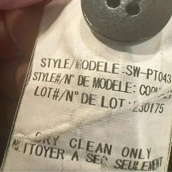 Helmut Lang Black Pleat Front Wool Blend Women’s Pants Lined Size 4 Excellent! - Picture 5 of 9